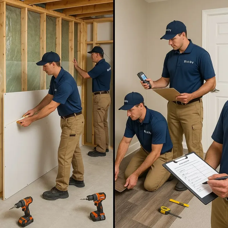 Repairs and Reconstruction process in Lancaster, OH